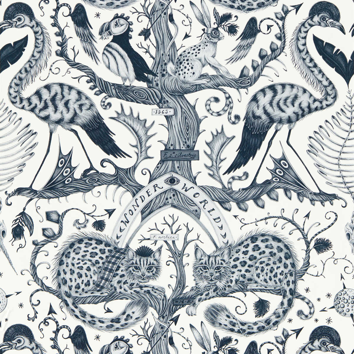 Wonder World - Mono Wp - CLARKE AND CLARKE Papel pintado