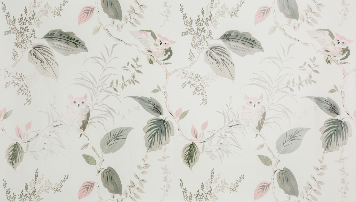 Owlish - Blush - Kravet Design Wallpaper