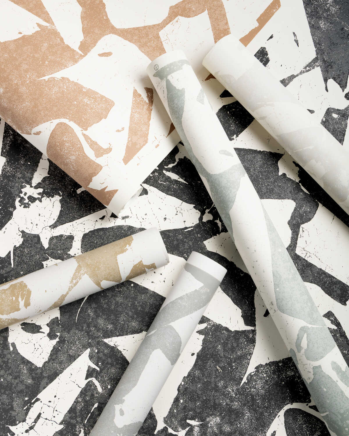 Social Canvas - Terra - KRAVET COUTURE Wallpaper