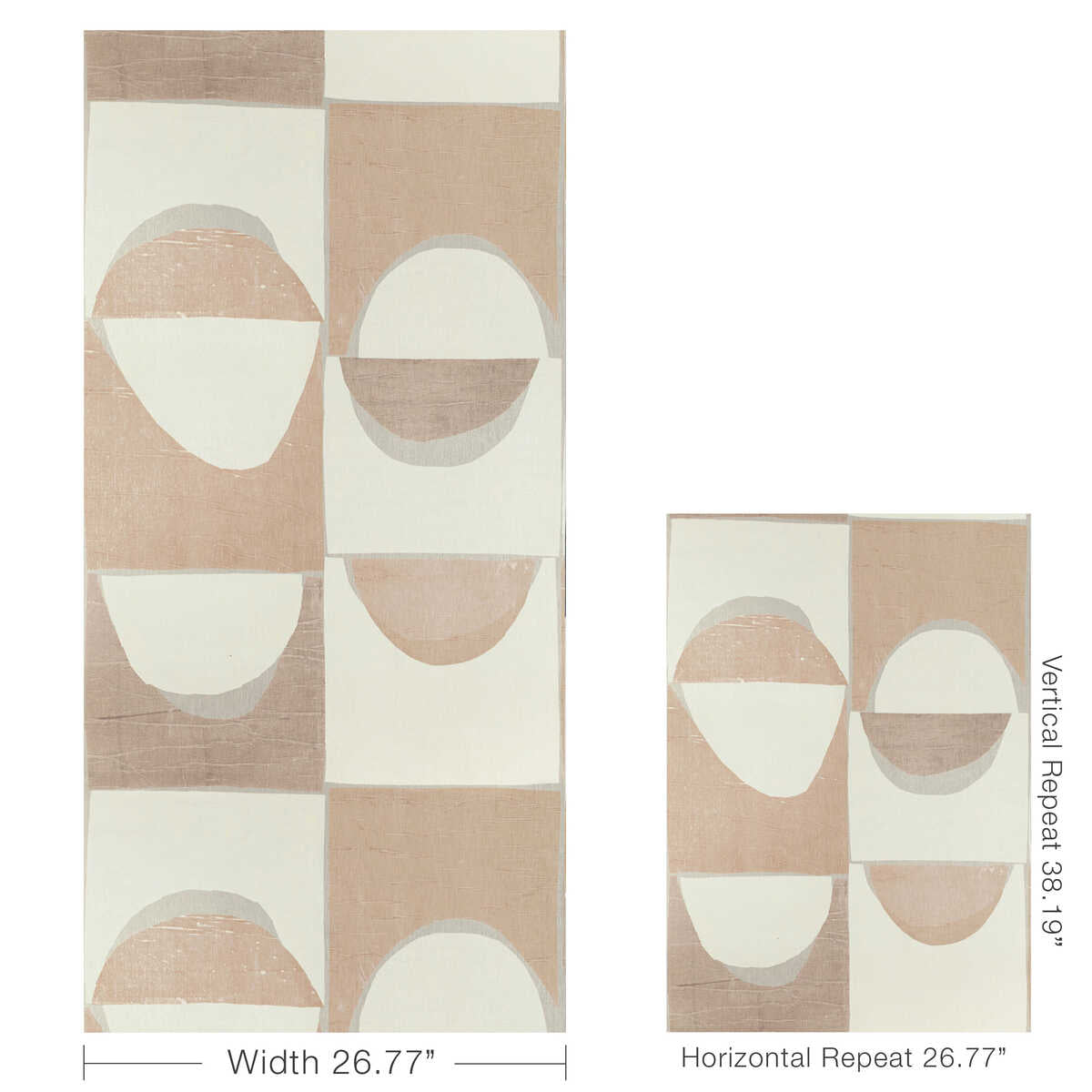 Niko Mod - Blush - KRAVET COUTURE Wallpaper
