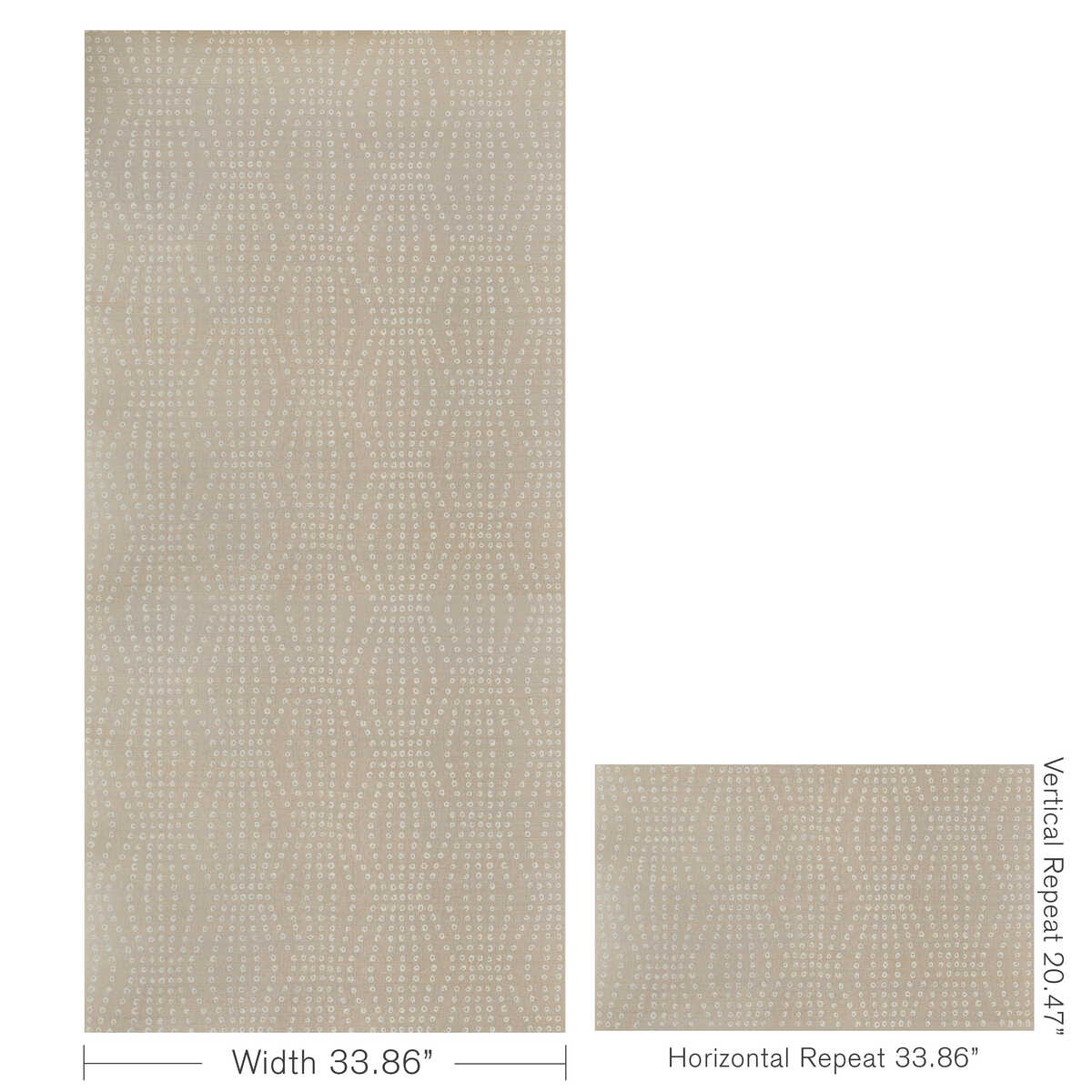 Puka - Blush - KRAVET COUTURE Wallpaper