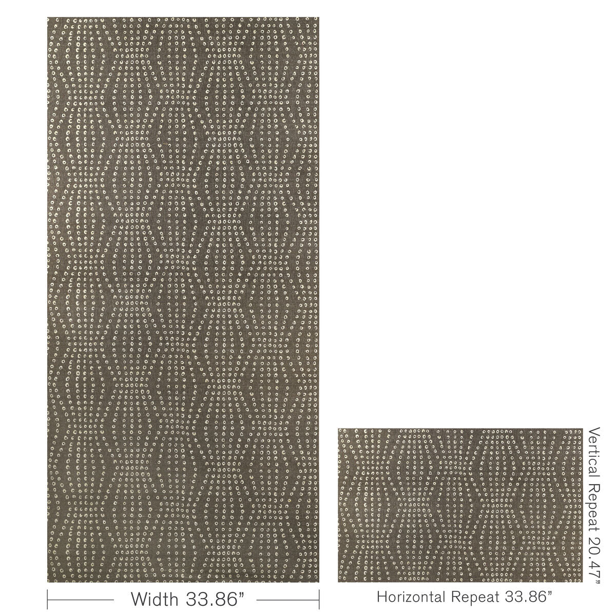 Puka - Mink - Kravet Couture Wallpaper