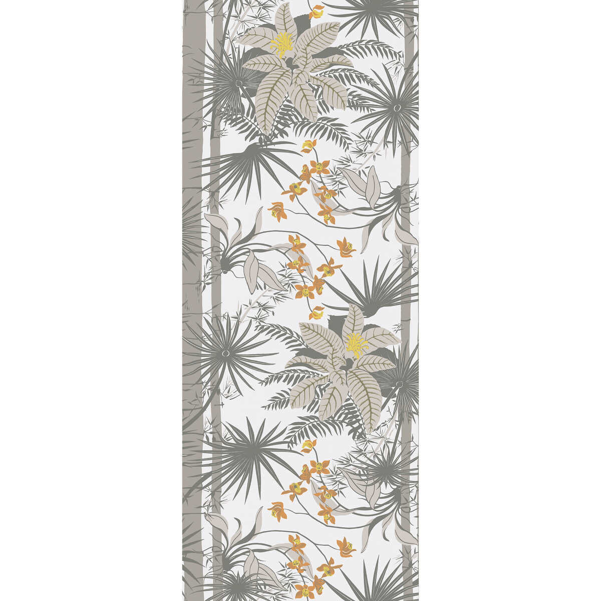 Orquidea - Tobacco - KRAVET COUTURE Wallpaper