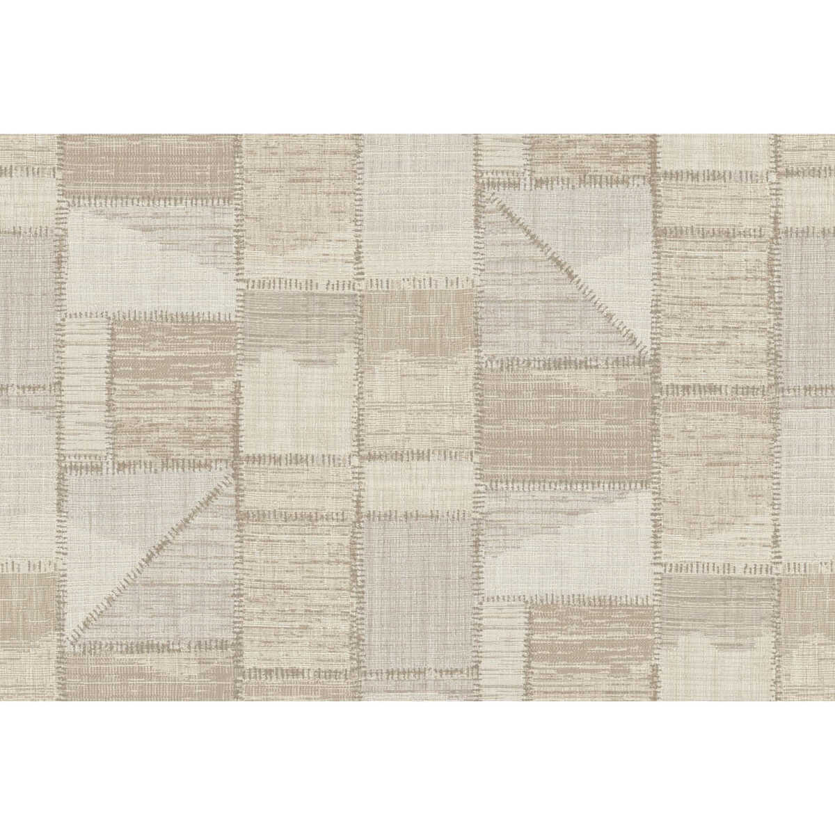 Patchwork - 10244 - KRAVET COUTURE Wallpaper