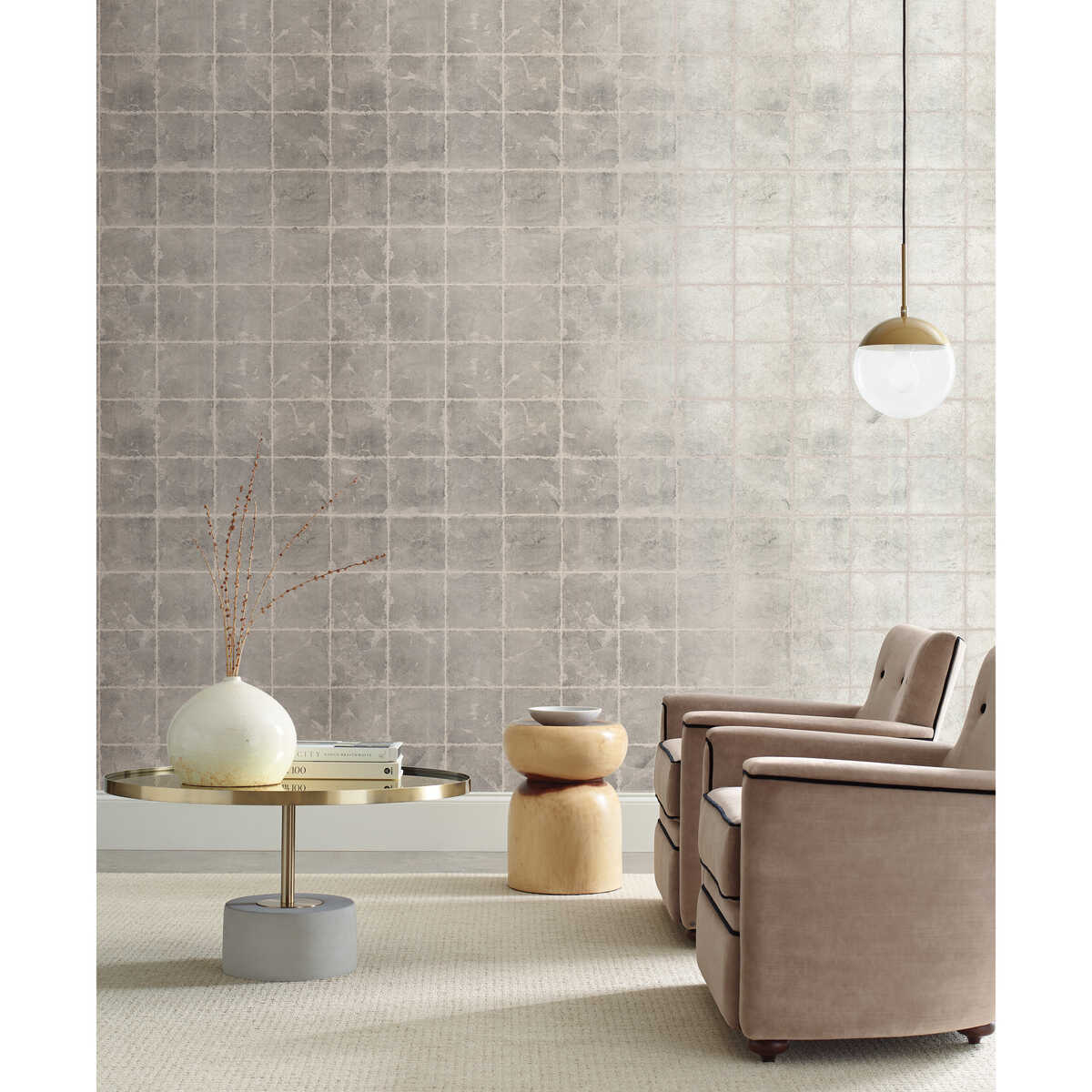 Kravet Design - W3819-1611 - KRAVET DESIGN Wallpaper