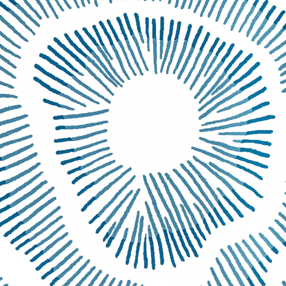 Panache Wp - Indigo - KRAVET COUTURE Wallpaper