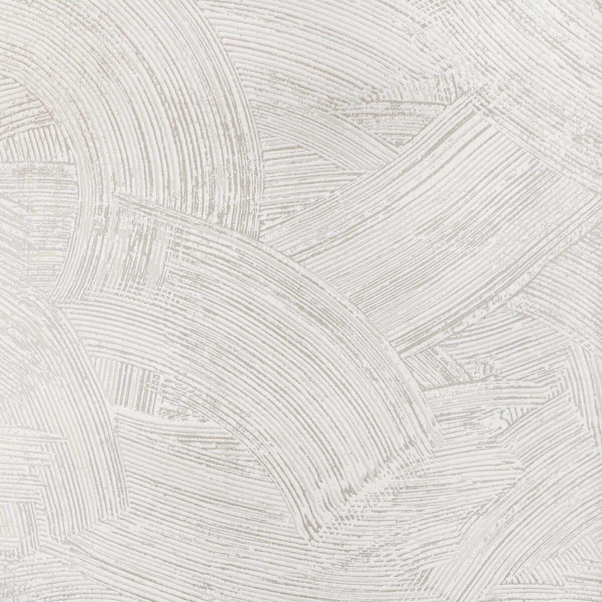 Modern Swirl Wp - Silver - KRAVET COUTURE Wallpaper