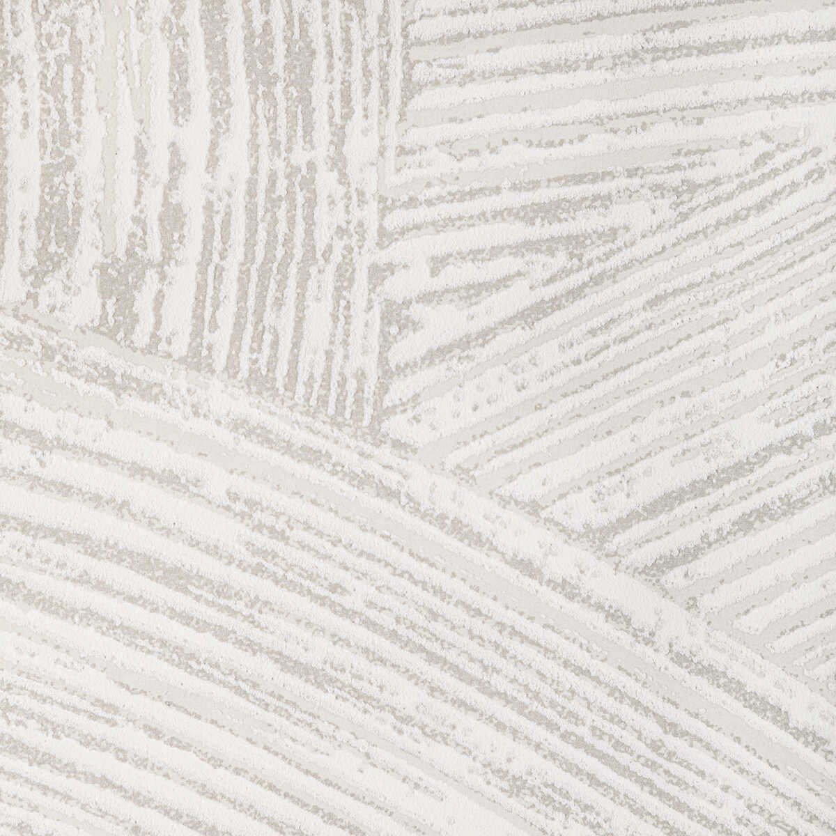 Modern Swirl Wp - Silver - KRAVET COUTURE Wallpaper