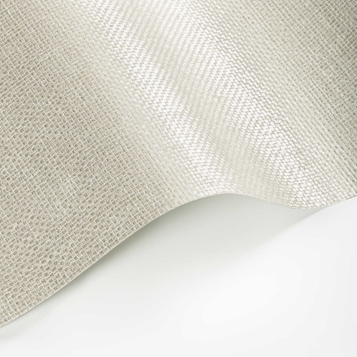 Metallic Weave - Pearl - KRAVET COUTURE Papel pintado