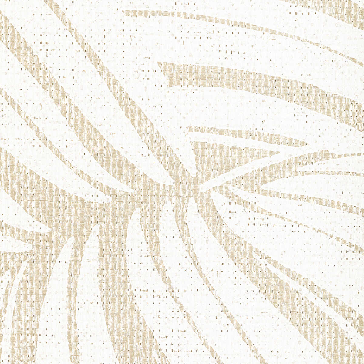 Leaf Paperweave - Pearl - KRAVET COUTURE Papel pintado