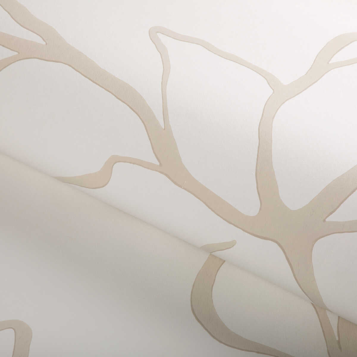 Floral Sketch Wp - Natural - KRAVET COUTURE Wallpaper