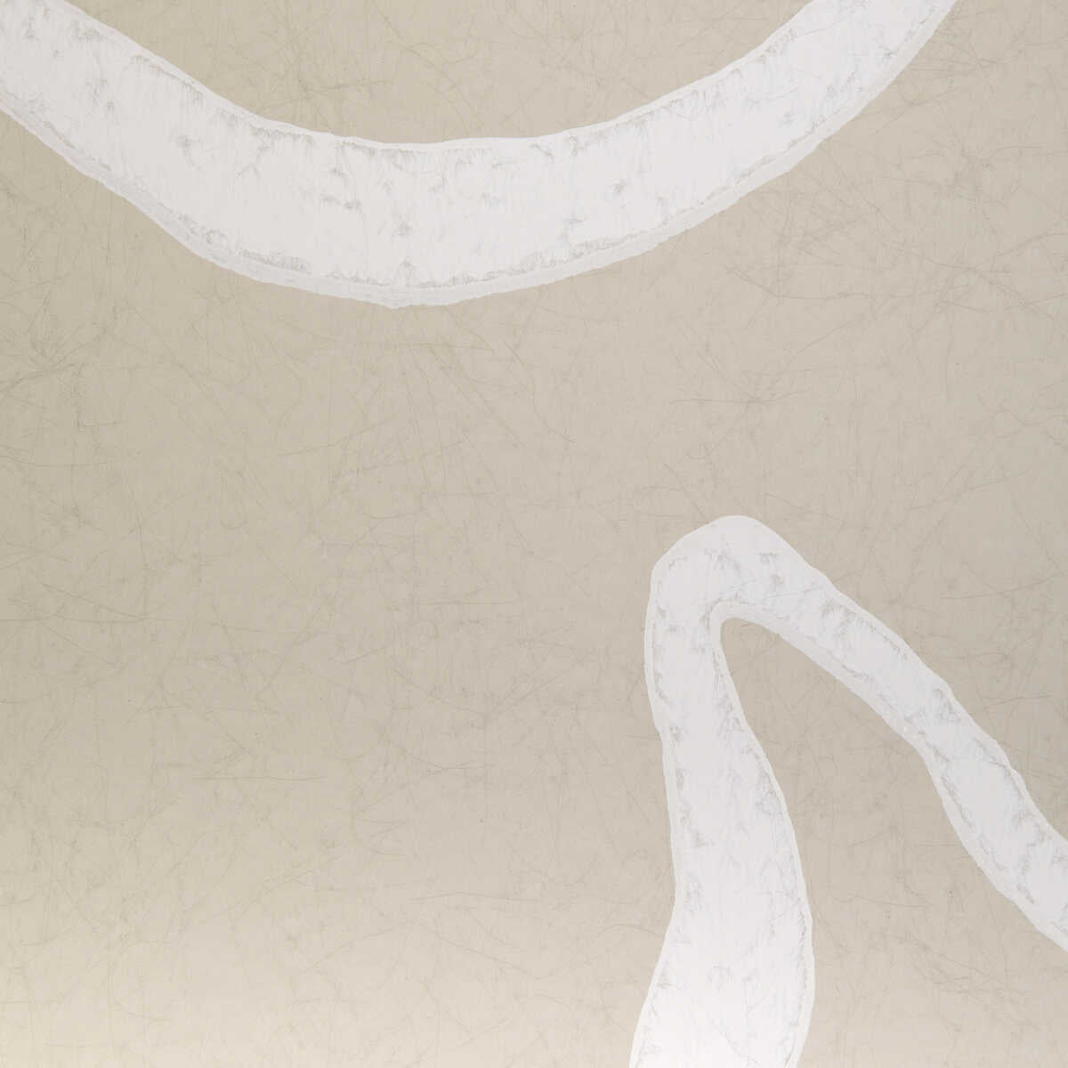 Floral Sketch Wp - Linen - KRAVET COUTURE Wallpaper