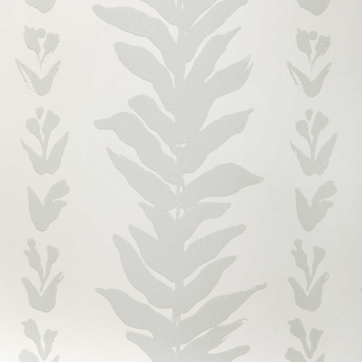 Climbing Leaves Wp - Stone - KRAVET COUTURE Wallpaper