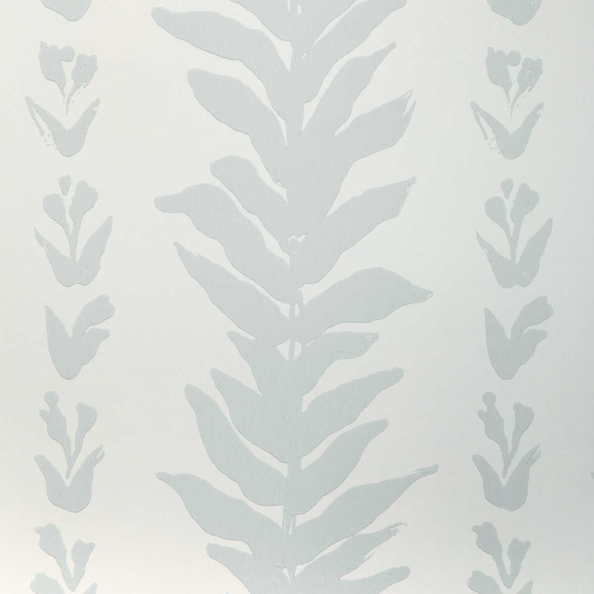 Climbing Leaves Wp - Mist - KRAVET COUTURE Wallpaper