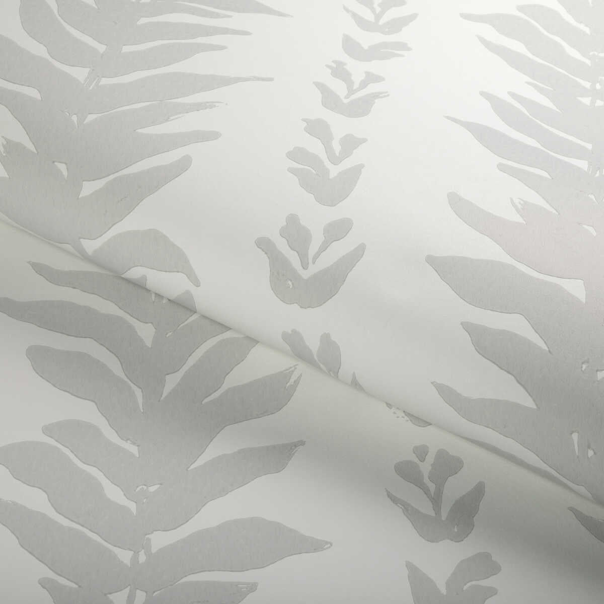 Climbing Leaves Wp - Stone - KRAVET COUTURE Wallpaper