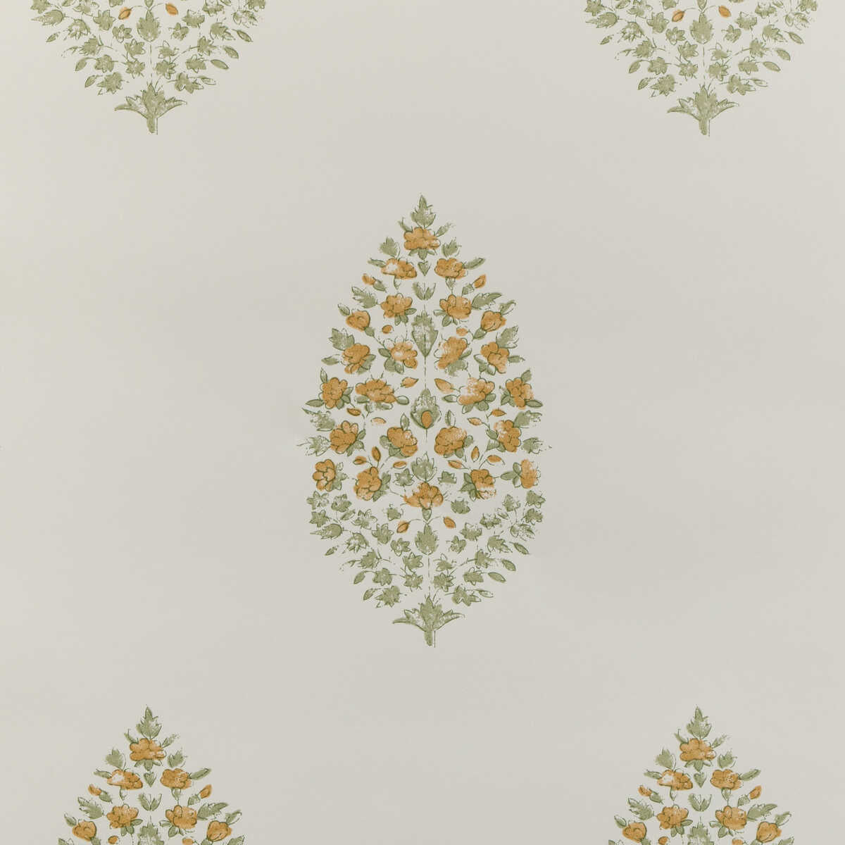 Atelier Paisley Wp - Wheat - KRAVET COUTURE Wallpaper