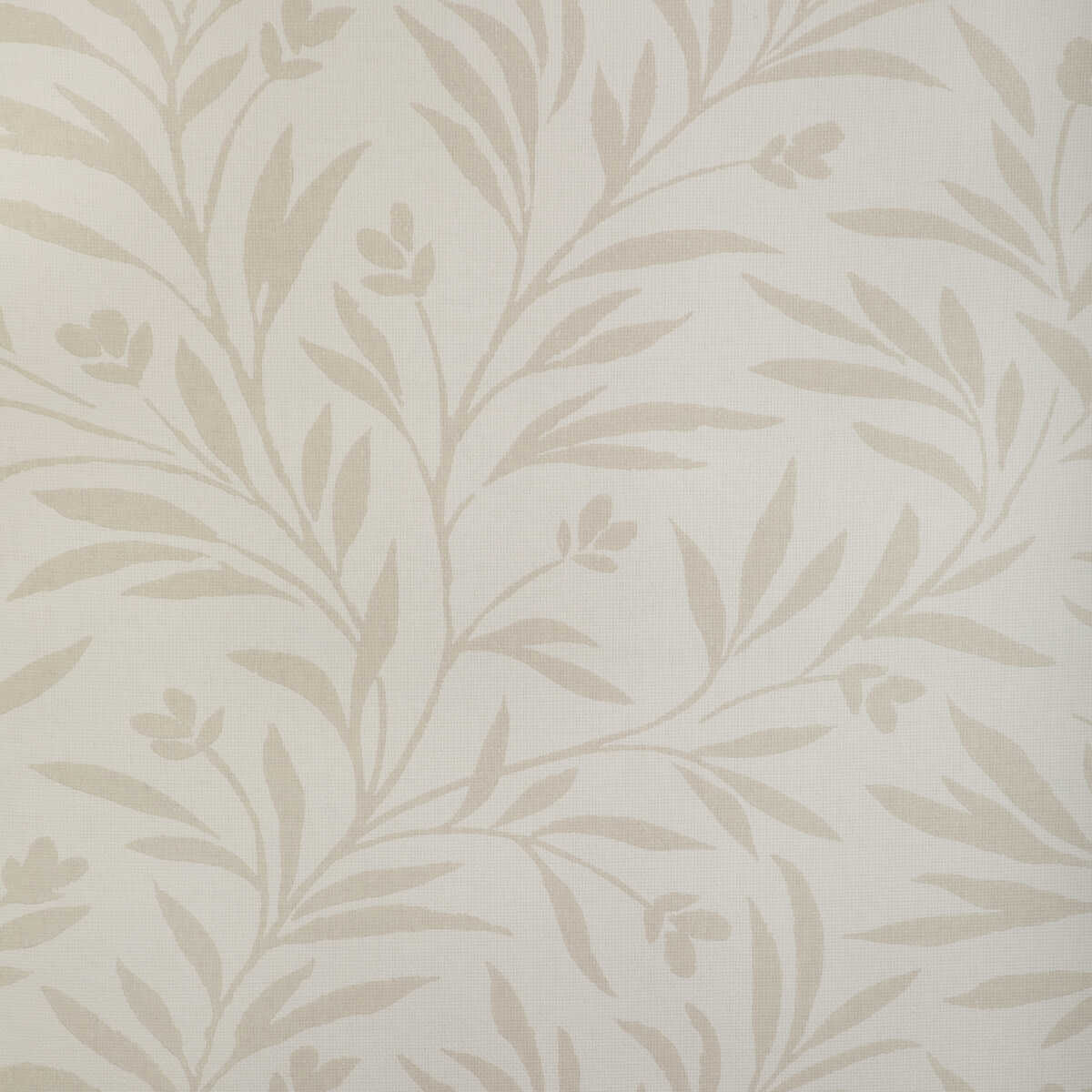 Wispy Vines Wp - Natural - KRAVET COUTURE Wallpaper