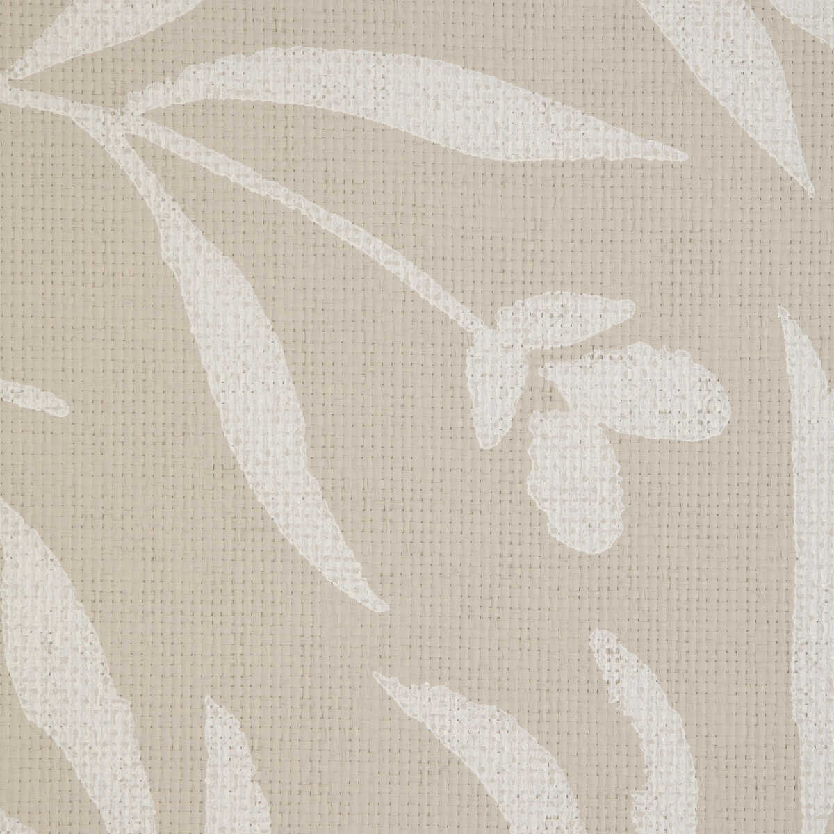 Wispy Vines Wp - Linen - KRAVET COUTURE Wallpaper