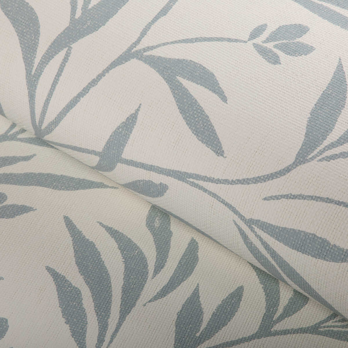 Wispy Vines Wp - Chambray - KRAVET COUTURE Wallpaper