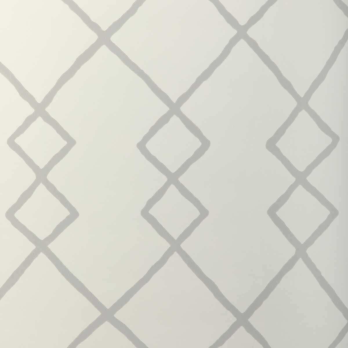 Geo Graphica Wp - Grey - KRAVET COUTURE Wallpaper