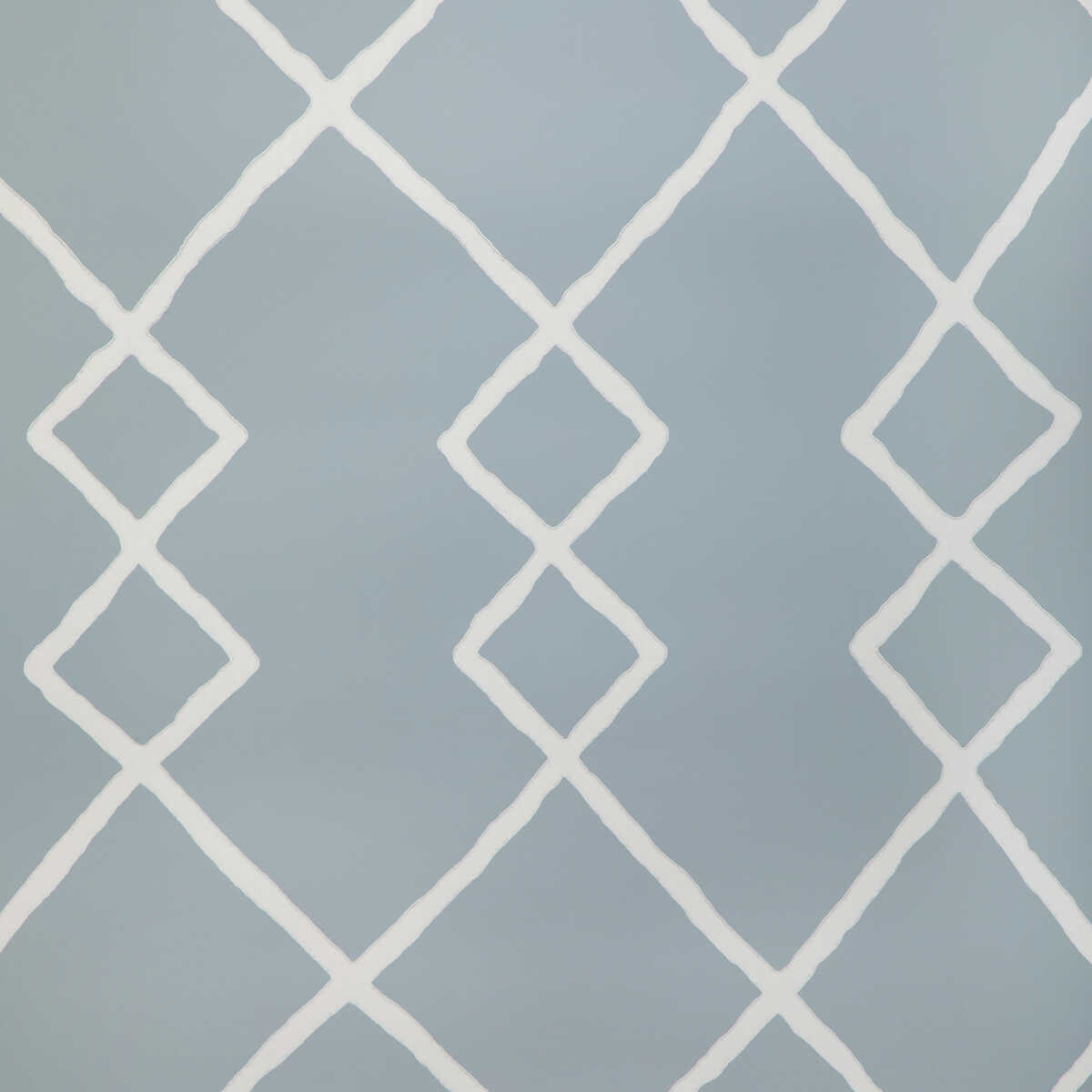 Geo Graphica Wp - Sky - KRAVET COUTURE Wallpaper