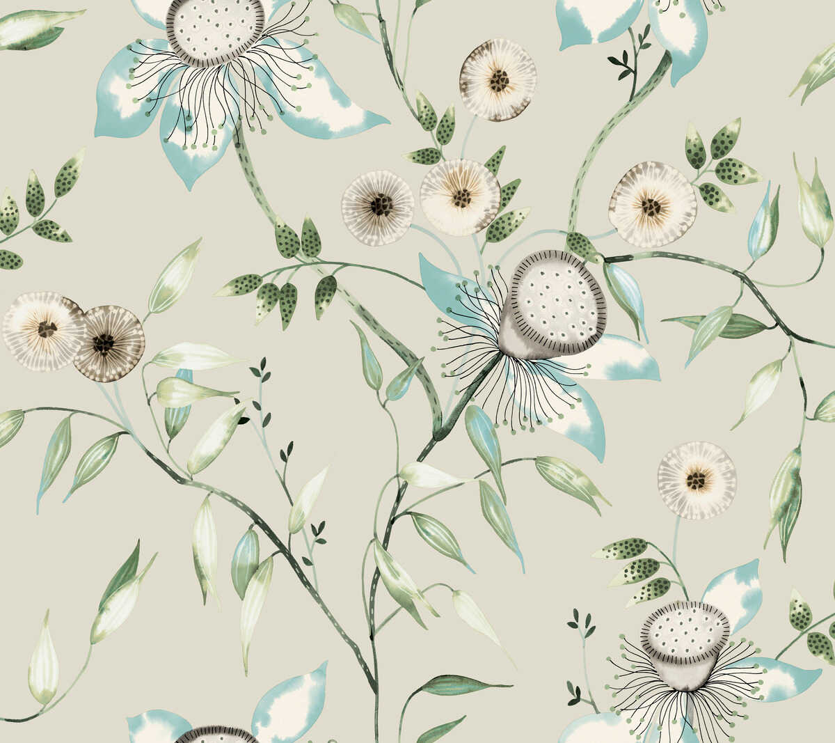 Kravet Design - W4140-15 - KRAVET DESIGN Wallpaper