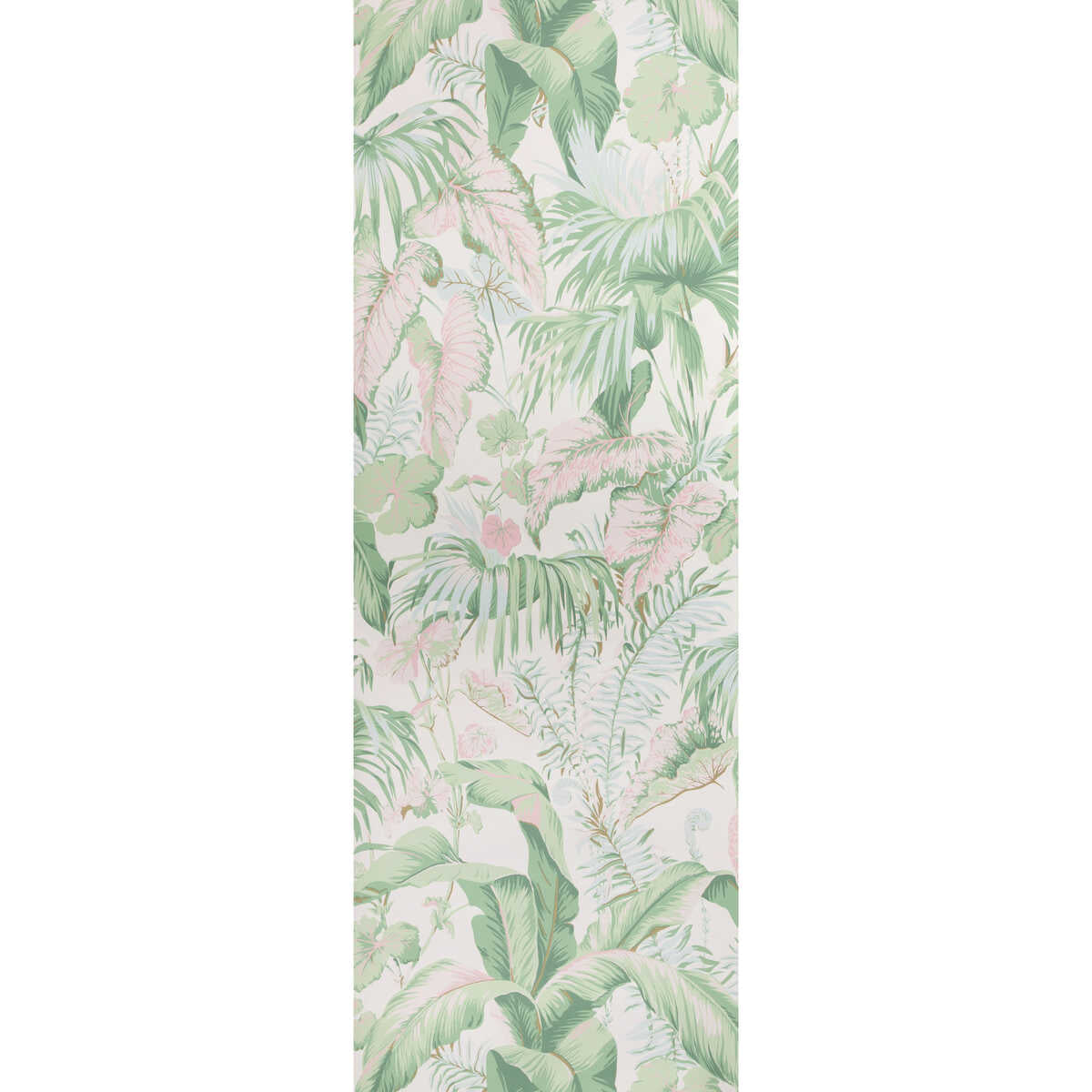 Yasuni Wp - Pink Palm - KRAVET COUTURE Wallpaper