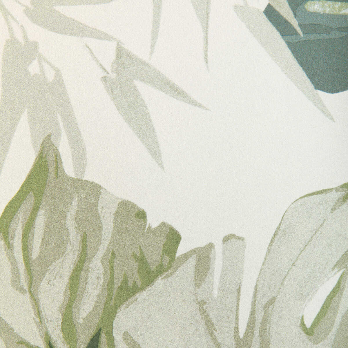Junglewood Wp - Blue Sage - KRAVET COUTURE Wallpaper