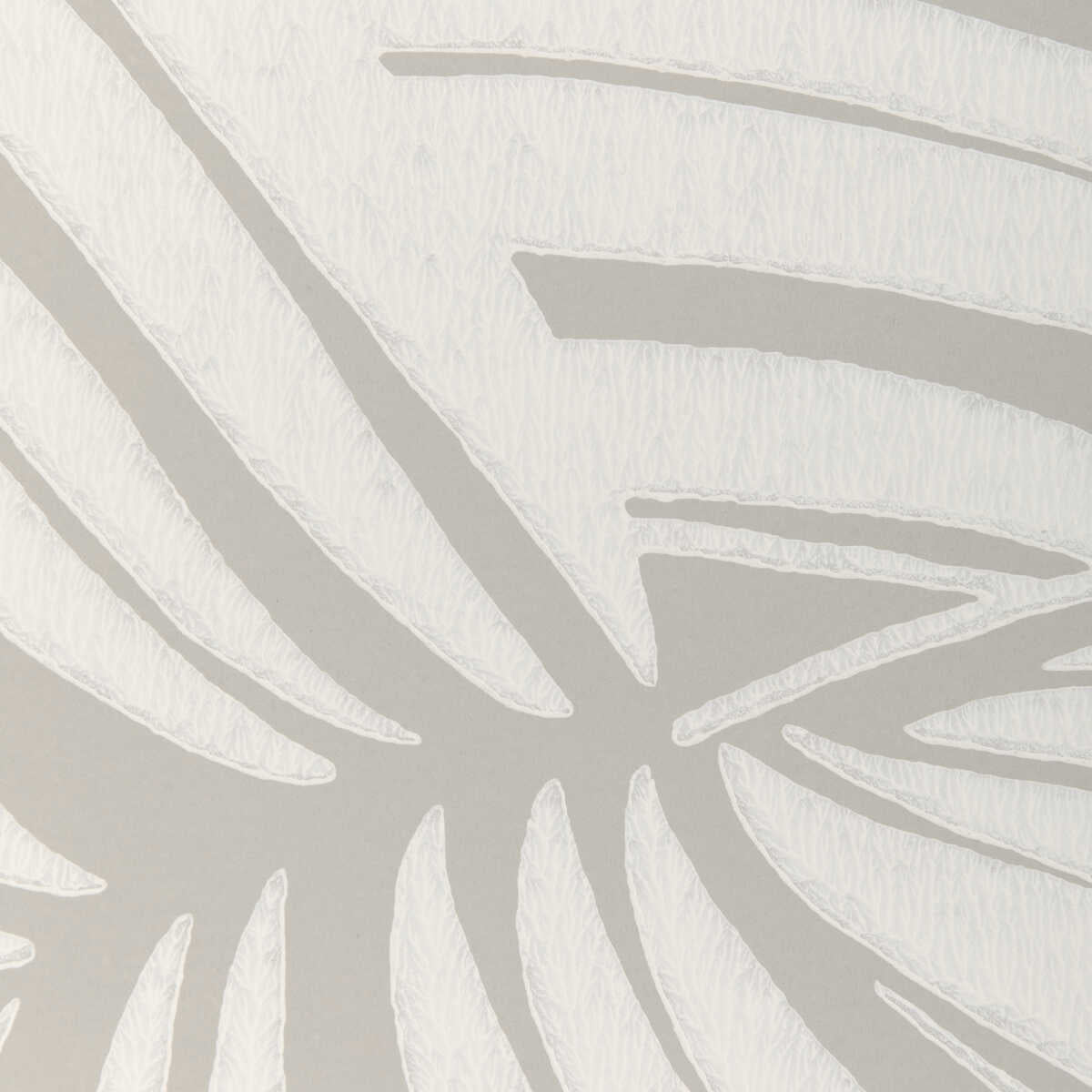 Palm Leaf Wp - Linen - KRAVET COUTURE Wallpaper