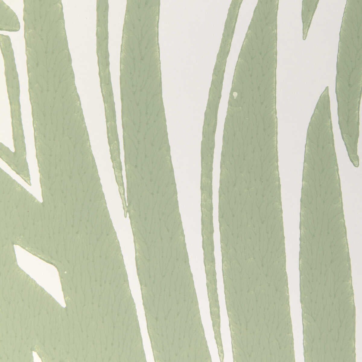 Palm Leaf Wp - Light Green - KRAVET COUTURE Wallpaper