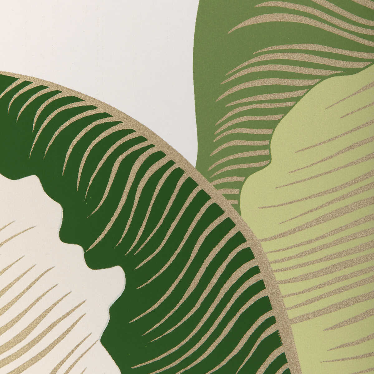 Isla Royal Wp - Golden Palm - KRAVET COUTURE Wallpaper