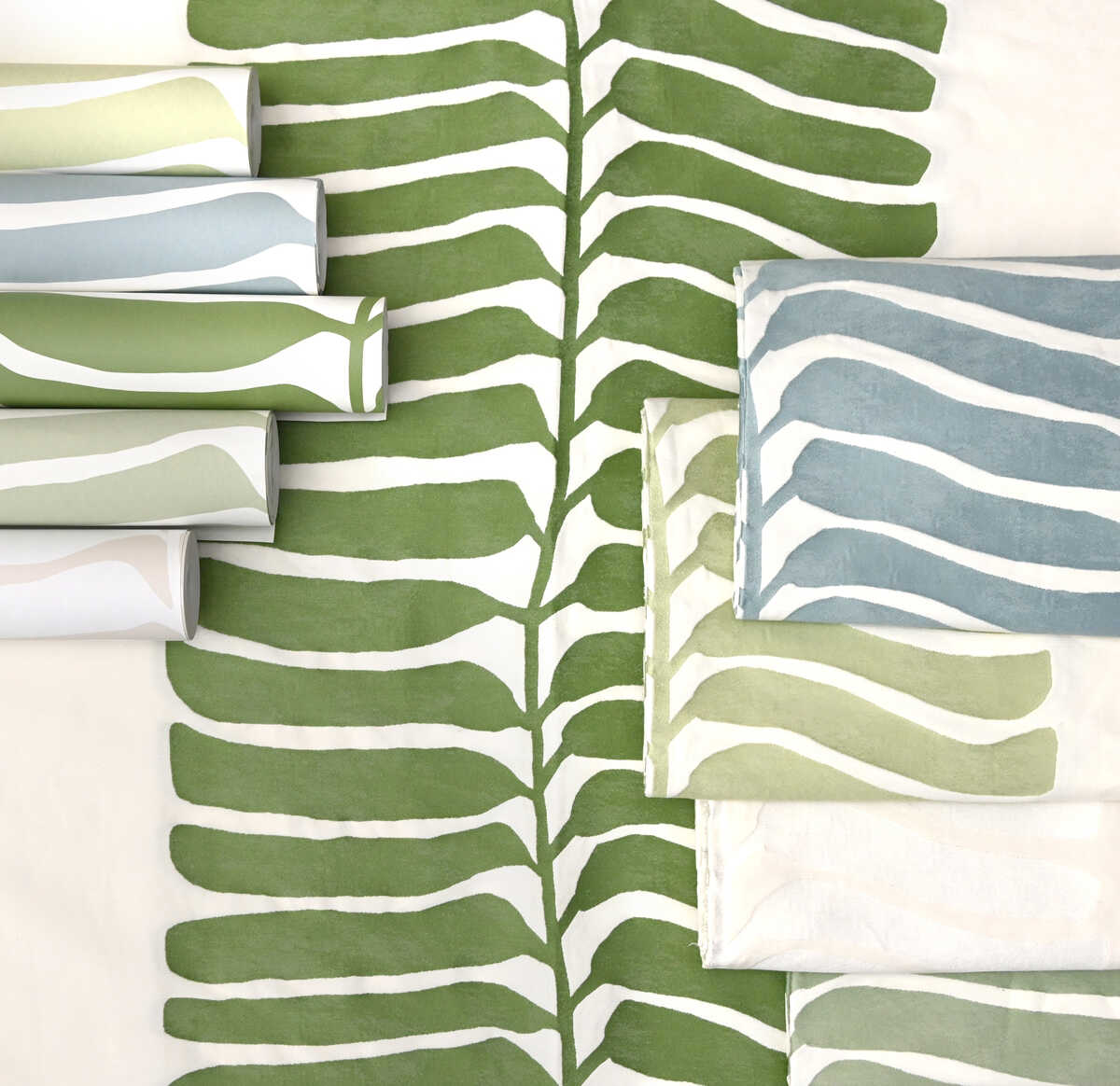 Rio Vine Wp - Verde - KRAVET COUTURE Wallpaper