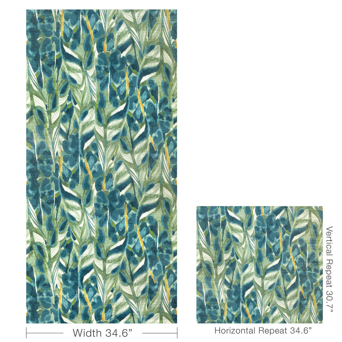 Caspia Wp - Stormcloud - KRAVET COUTURE Wallpaper
