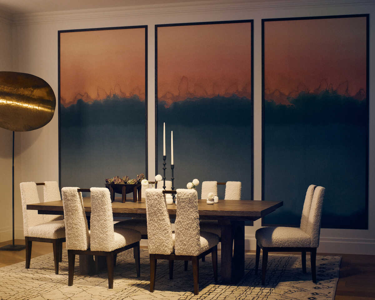 Colorscape Panel - Storm - KRAVET COUTURE Wallpaper
