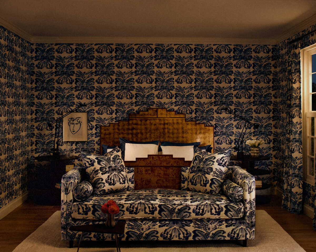 Rorschach Wp - Murex - KRAVET COUTURE Wallpaper