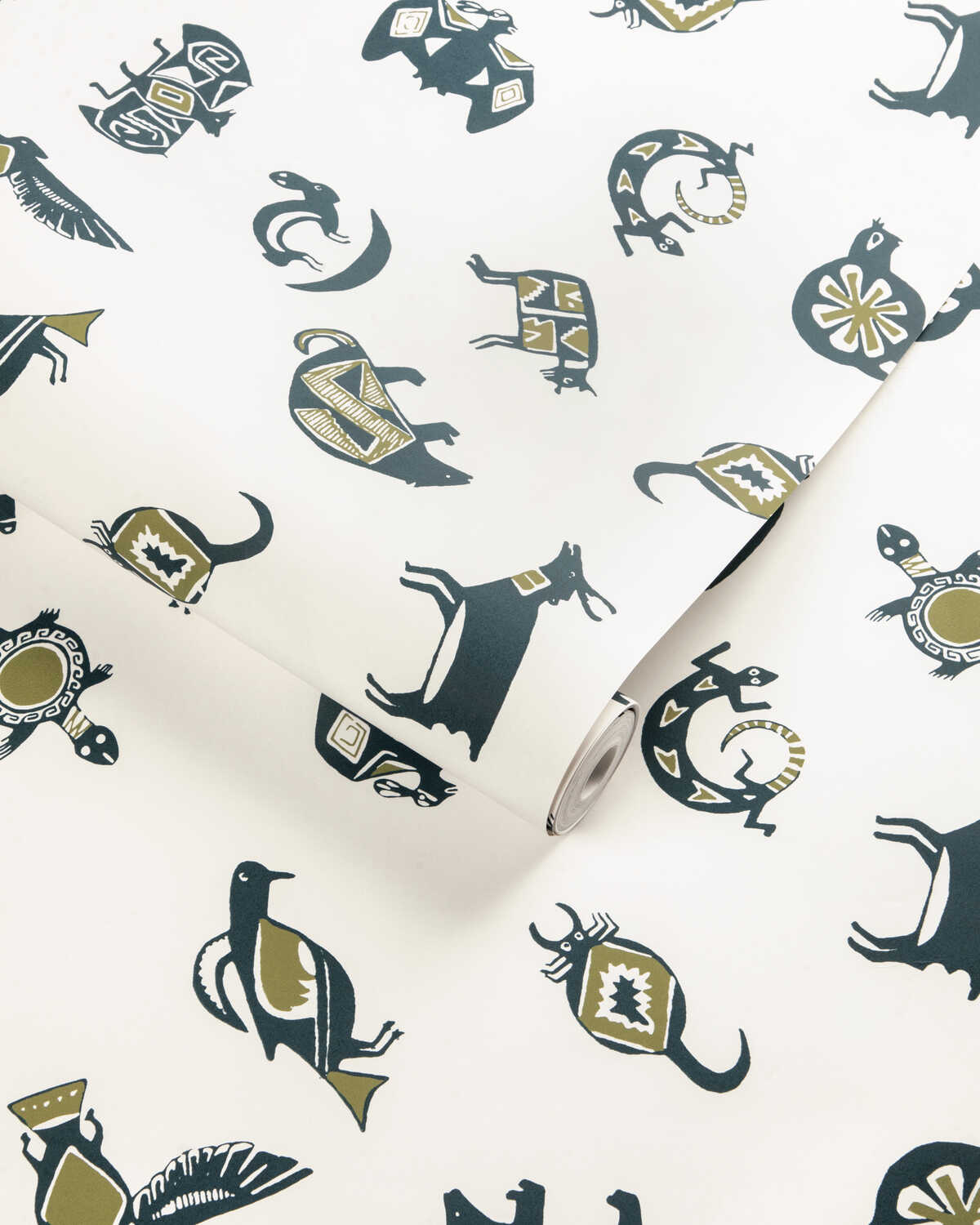 Mimbres Wp - Agave - KRAVET COUTURE Papel pintado