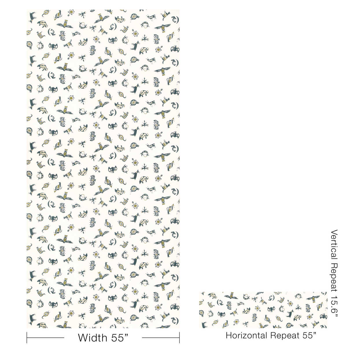 Mimbres Wp - Agave - KRAVET COUTURE Papel pintado