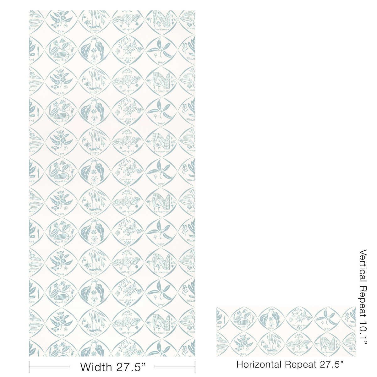 Spices Wp - Chambray - KRAVET COUTURE Papel pintado