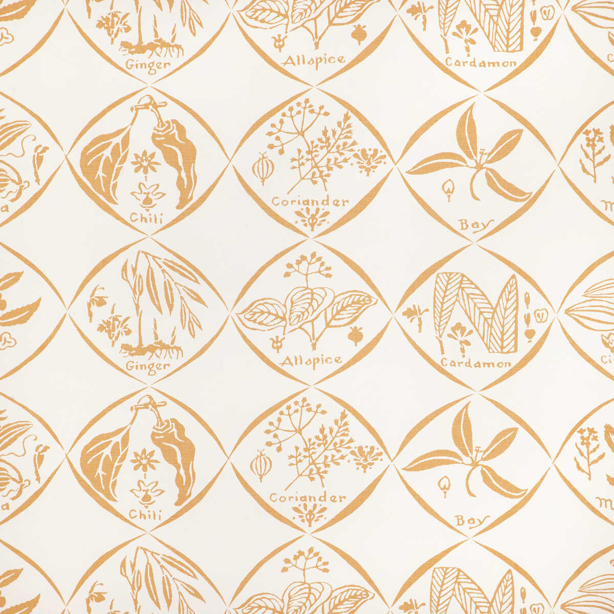 Spices Wp - Saffron - KRAVET COUTURE Papel pintado