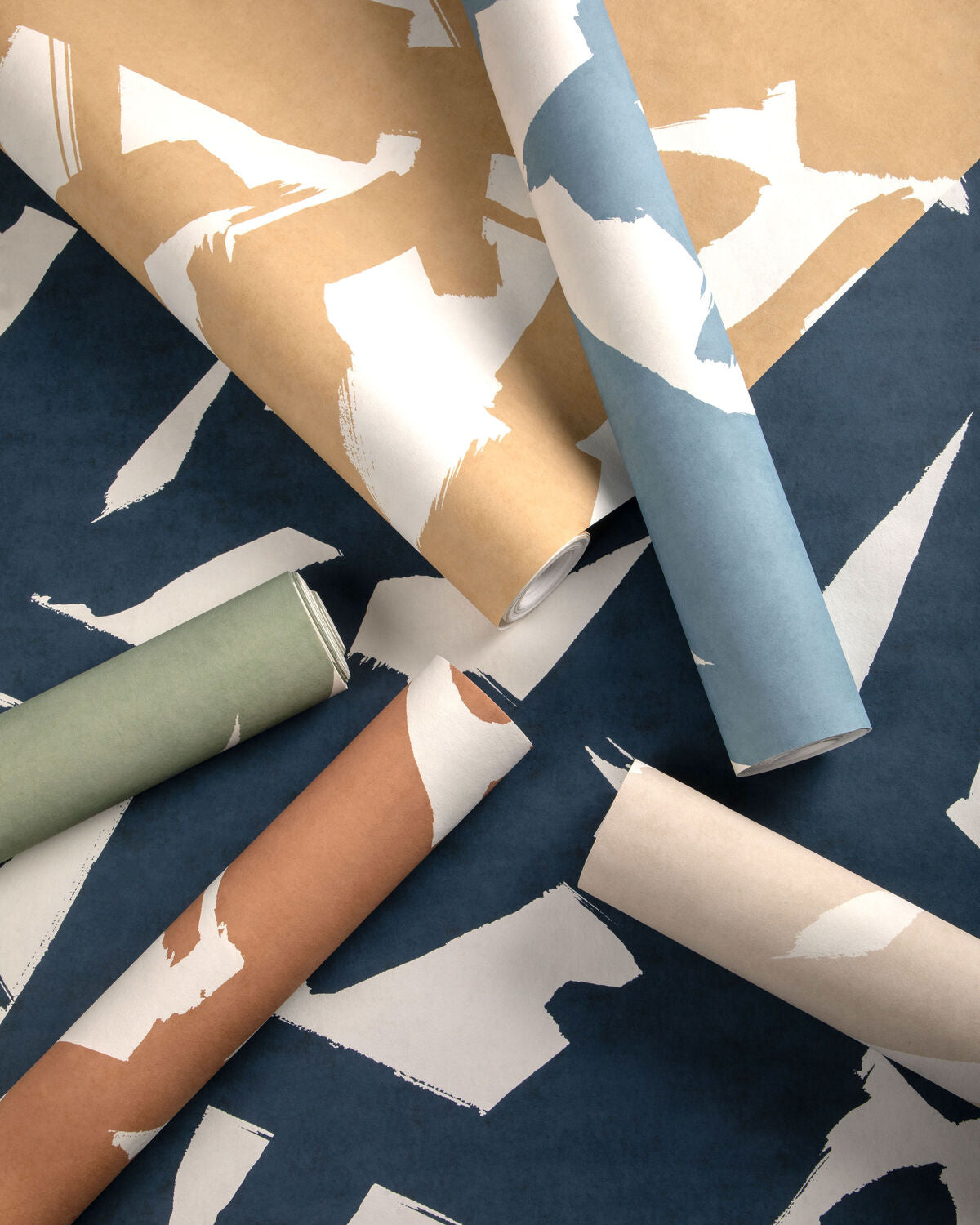 Bold Lines Wp - Camel - Kravet Couture Papel pintado