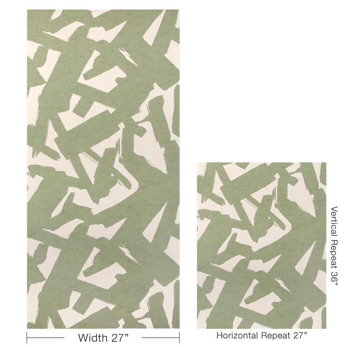 Bold Lines Wp - Leaf - KRAVET COUTURE Papel pintado
