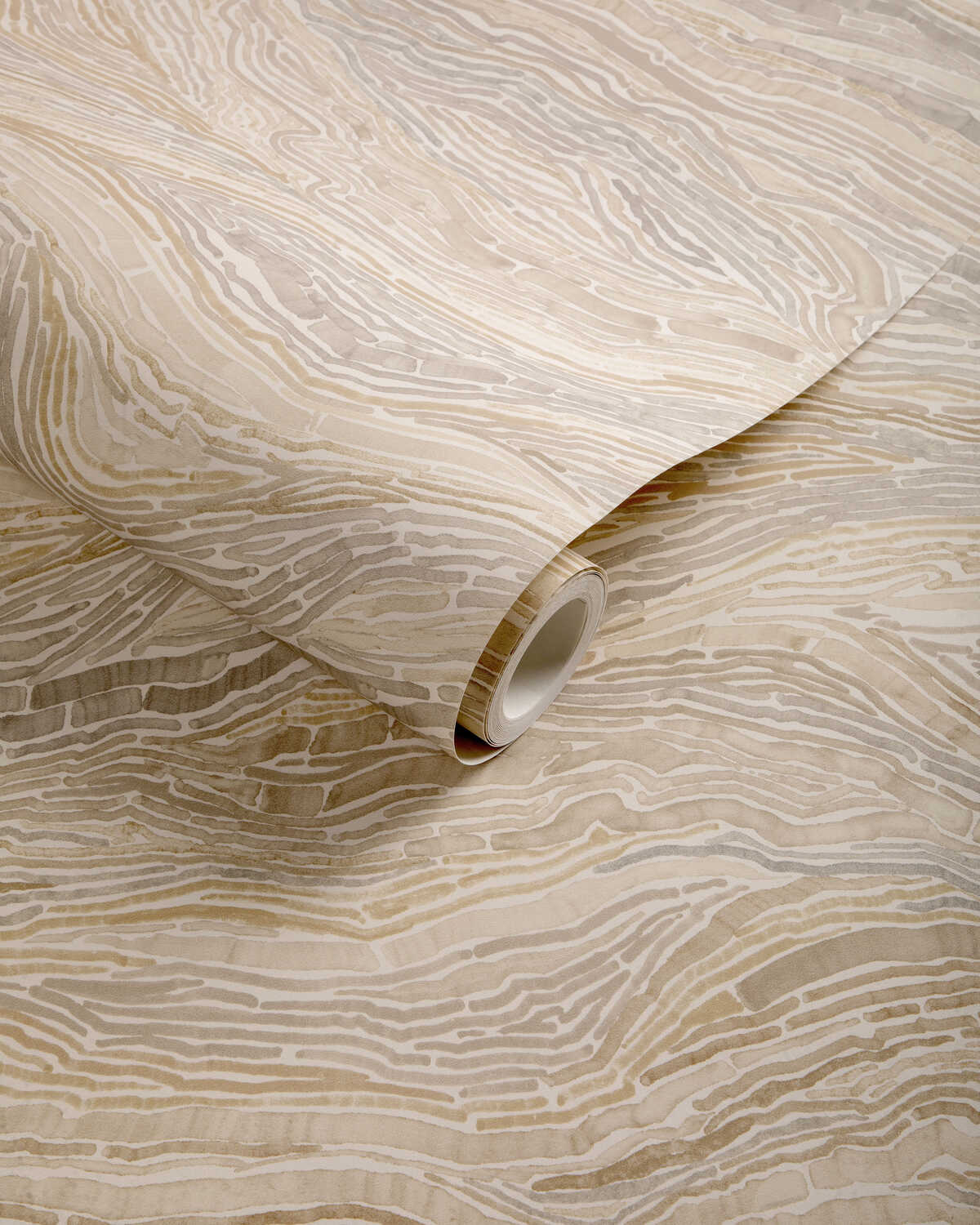 Swami Wp - Fog - KRAVET COUTURE Wallpaper