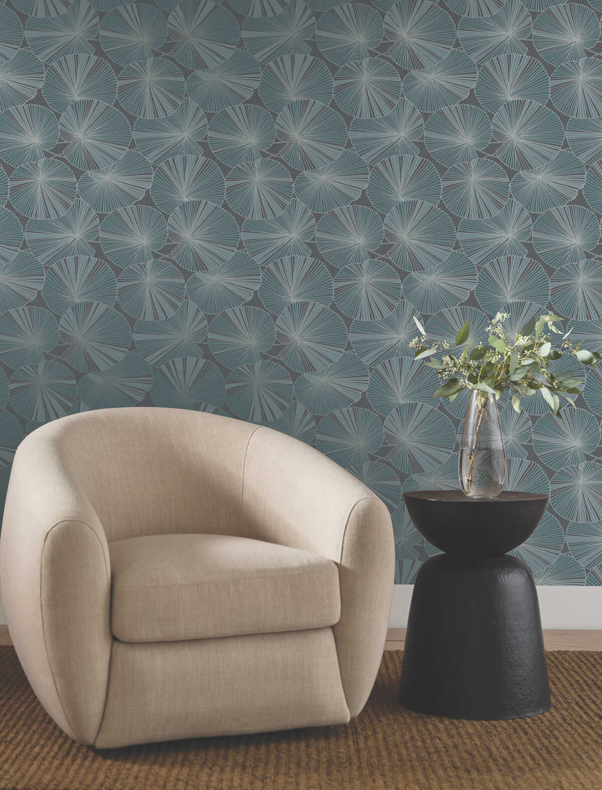 Kravet Design - W4304-511 - KRAVET DESIGN Papel pintado
