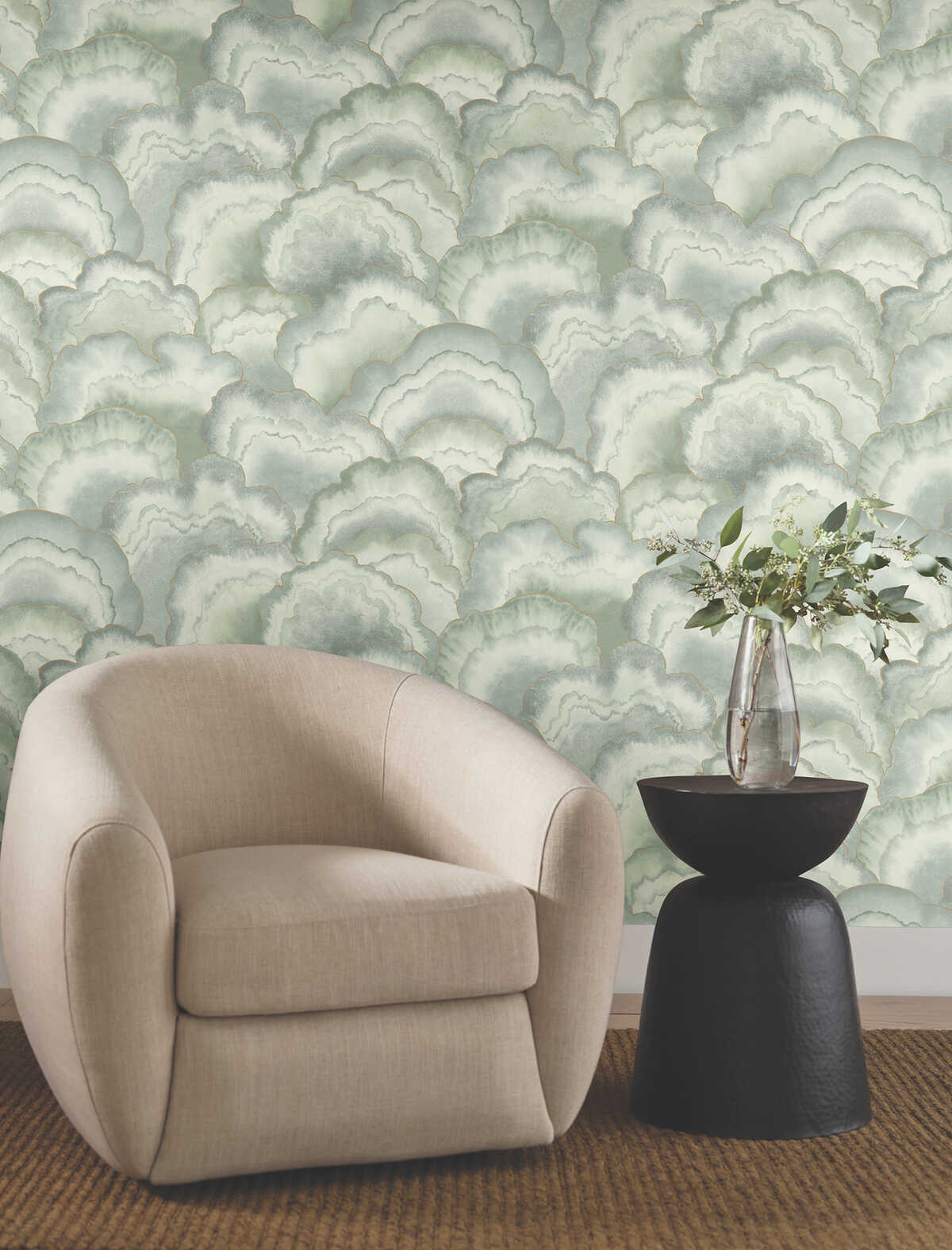 Kravet Design - W4313-3 - KRAVET DESIGN Papel pintado