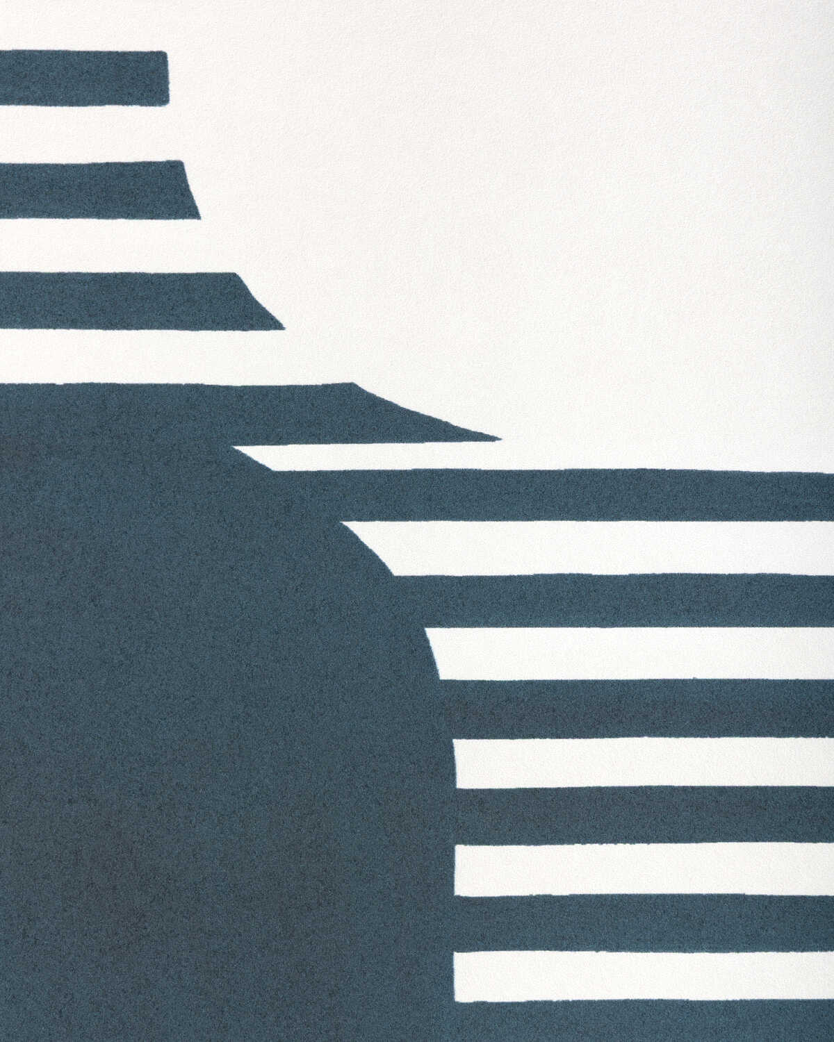 Good Vibes - Indigo - KRAVET COUTURE Wallpaper
