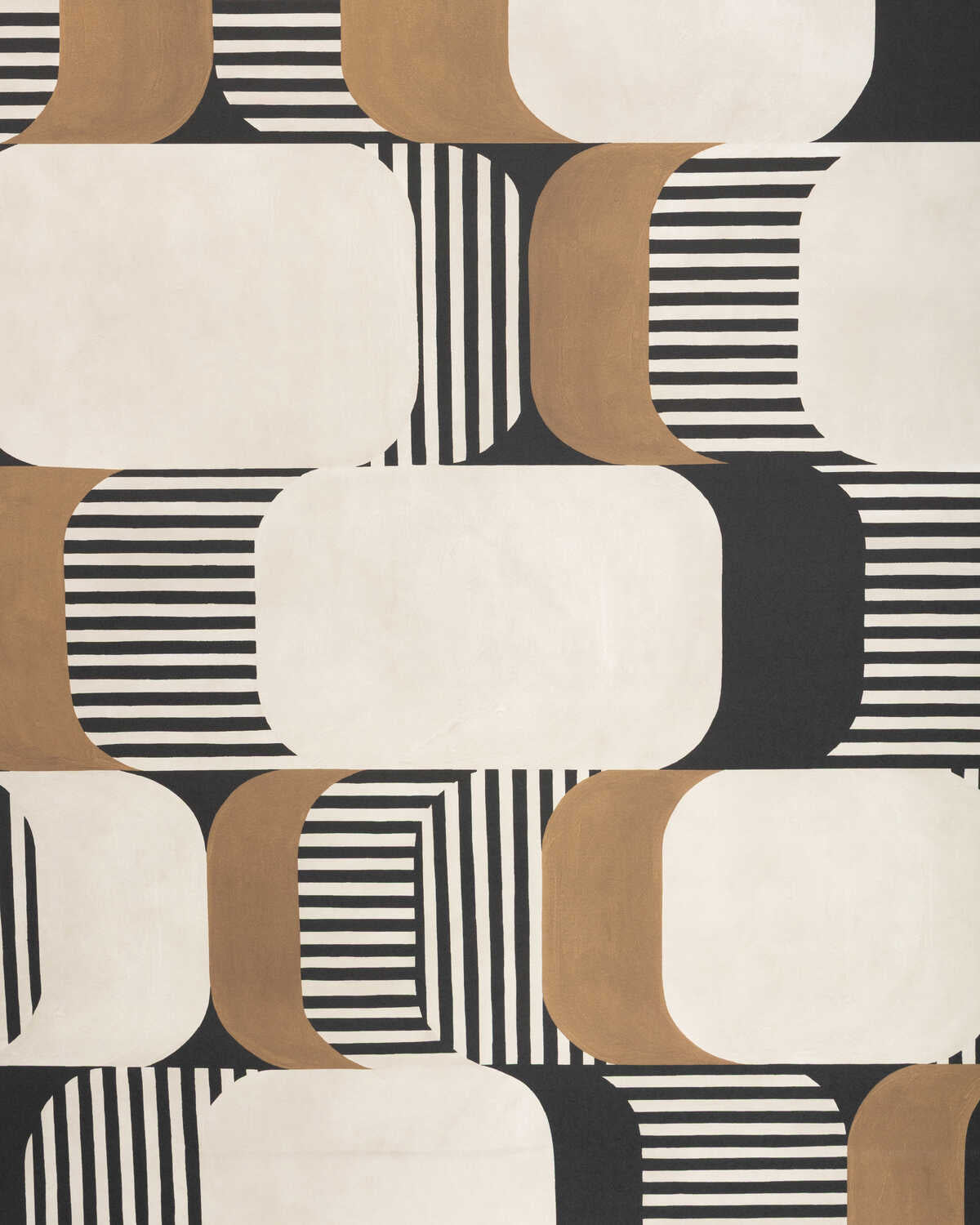 Good Vibes - Noir - KRAVET COUTURE Wallpaper