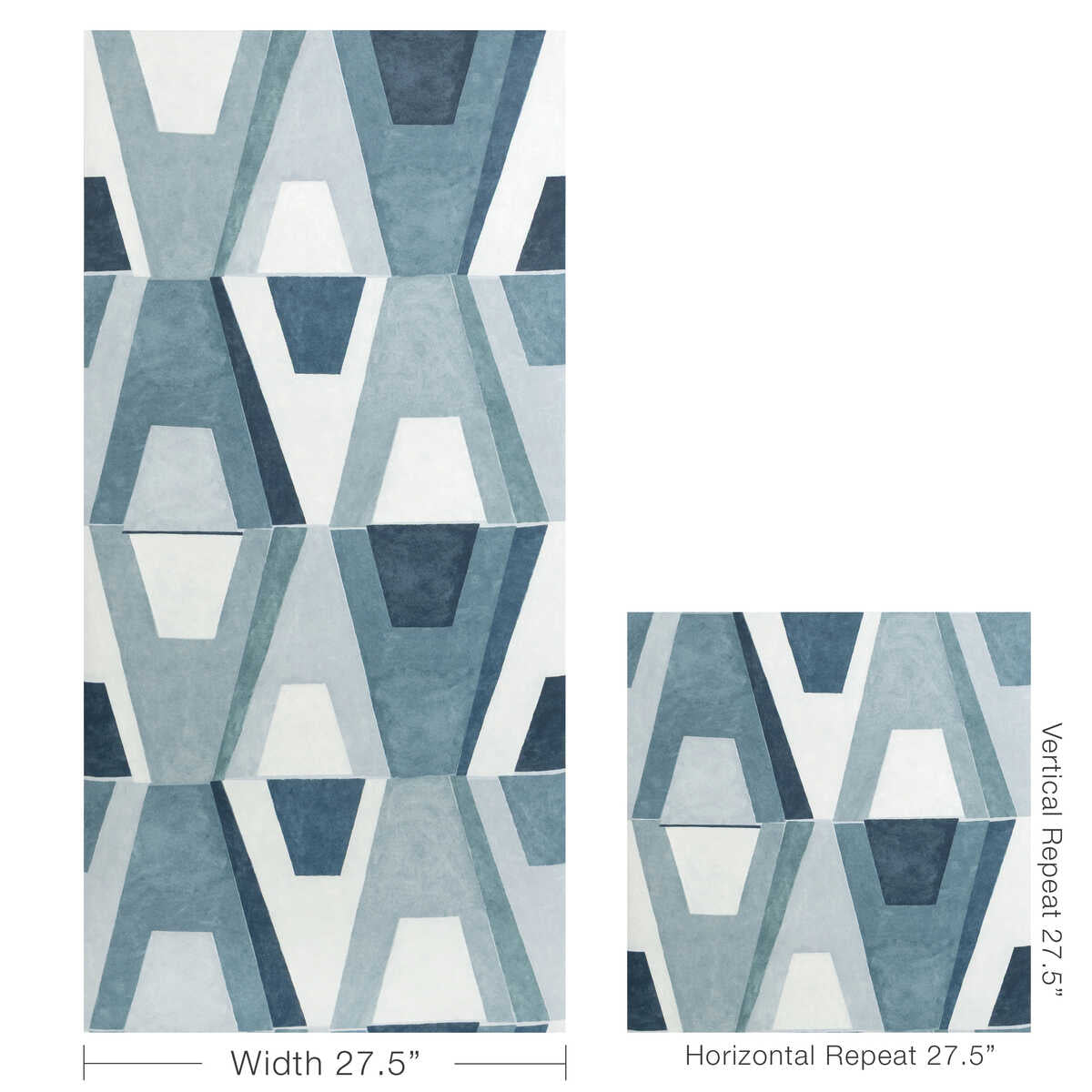 Wild Child - Indigo - KRAVET COUTURE Wallpaper