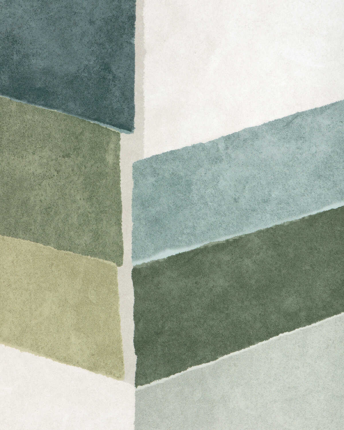 Wild Beauty - Aegean - KRAVET COUTURE Wallpaper