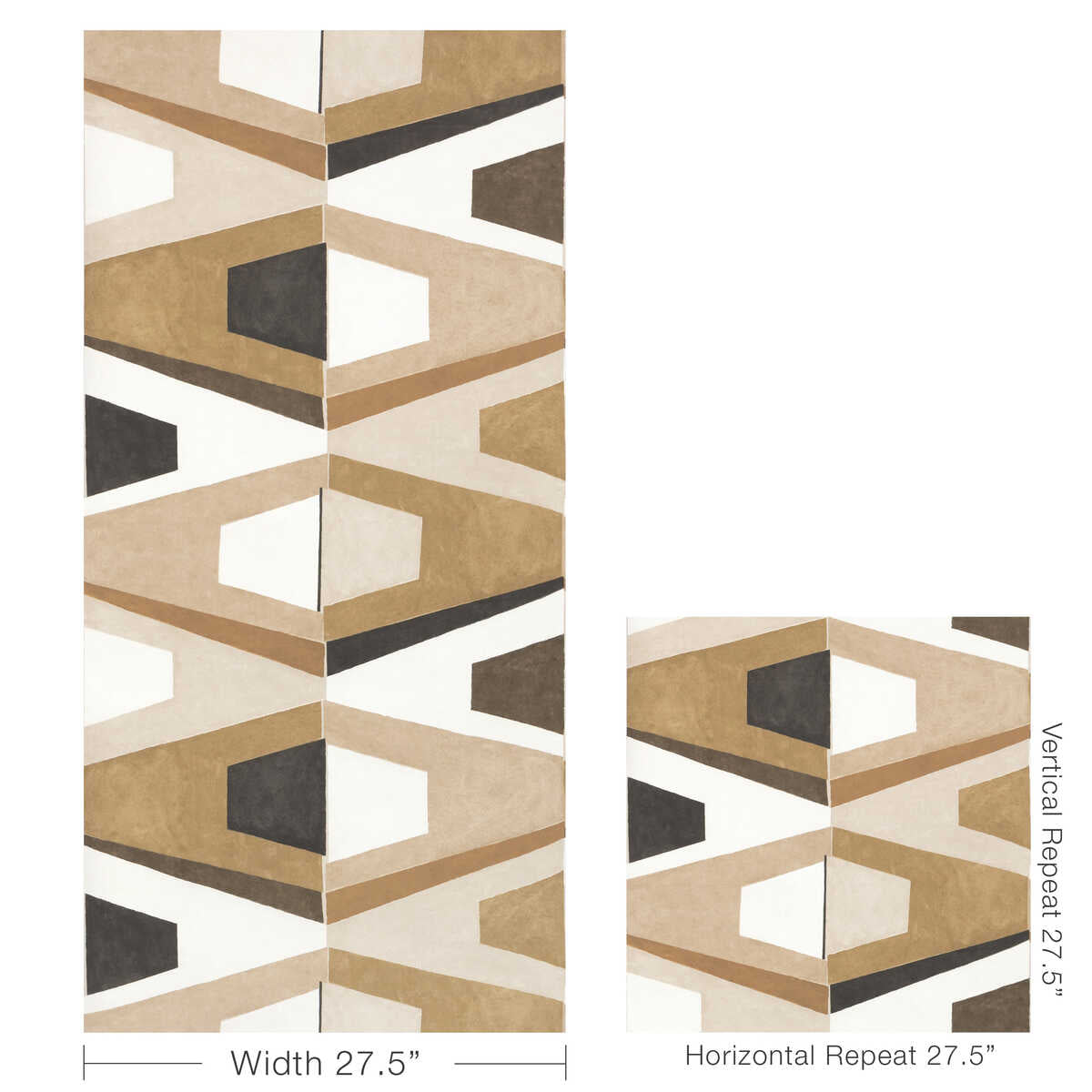 Wild Beauty - Amber - KRAVET COUTURE Wallpaper