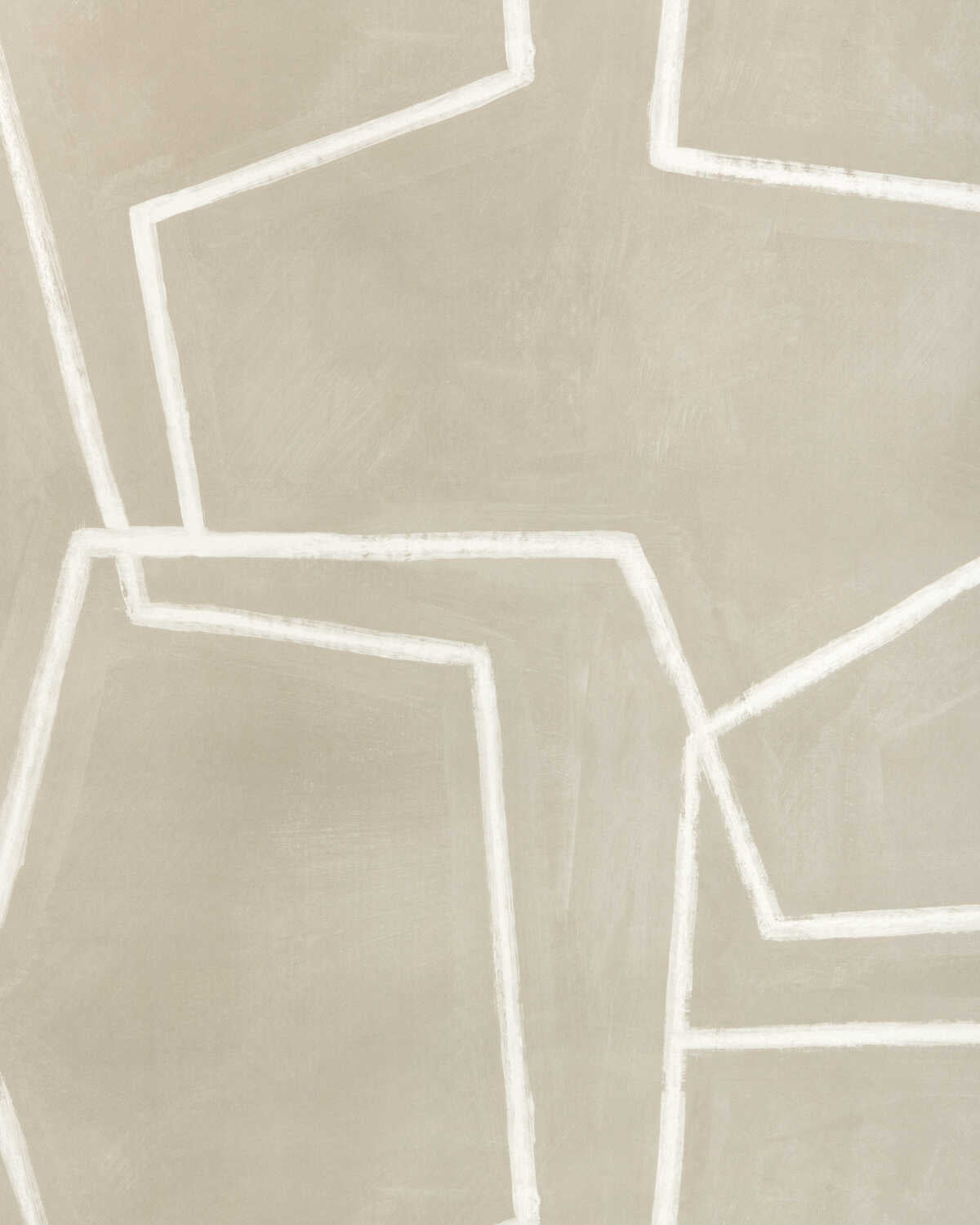 Chalka - Flax - KRAVET COUTURE Wallpaper